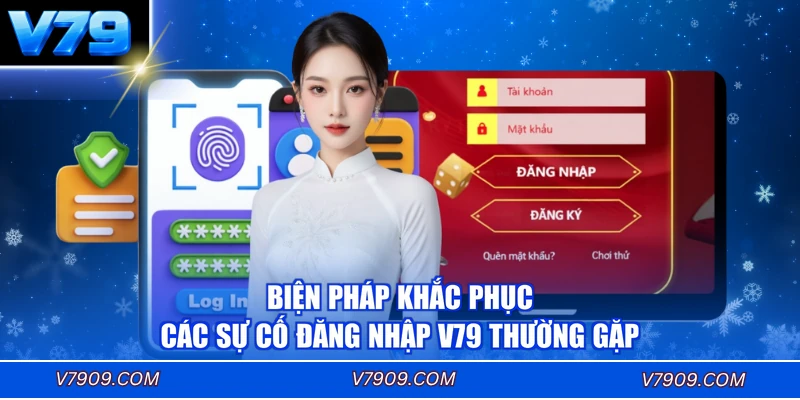 Biện pháp khắc phục các sự cố đăng nhập V79 thường gặp