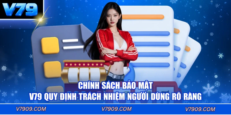 Chính sách bảo mật V79 quy định trách nhiệm người dùng rõ ràng