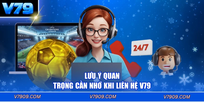 Lưu ý quan trọng cần nhớ khi liên hệ V79